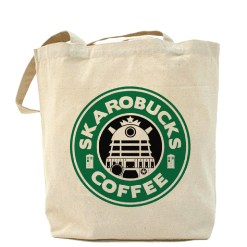 Сумка шоппер Skaro Coffee DOCTOR WHO Dalek