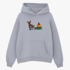 Толстовка худи оверсайз