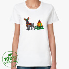 Женская футболка органик