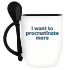 Кружка с ложкой