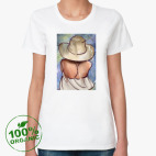 Женская футболка органик