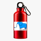 Металлическая бутылка 400 мл UV-DTF