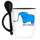 Кружка с ложкой