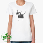 Женская футболка органик