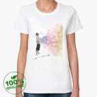 Женская футболка органик