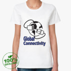 Женская футболка органик