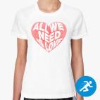 Женская спортивная футболка