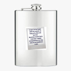 Фляжка стальная