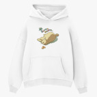 Толстовка худи оверсайз