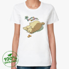 Женская футболка органик