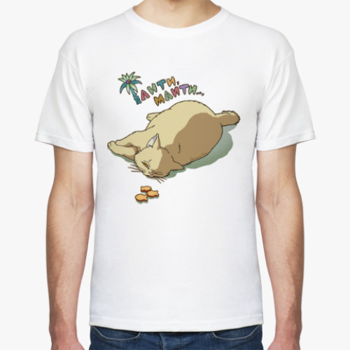 Футболка с принтом  «Таити-Маити'