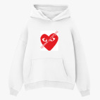 Толстовка худи оверсайз