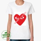 Женская футболка органик