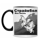 Кружка двухцветная