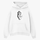 Толстовка худи оверсайз