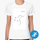 Женская спортивная футболка