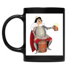 Кружка цветная UV-DTF