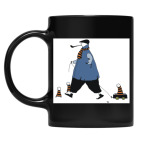 Кружка цветная UV-DTF