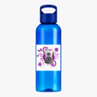 Прозрачная спортивная бутылка