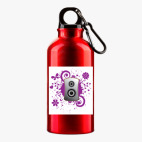 Металлическая бутылка 400 мл UV-DTF