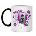 Кружка двухцветная