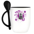 Кружка с ложкой