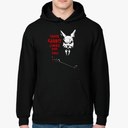 Толстовка худи White Rabbit Comes For You !