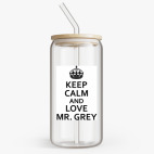 Банка с бамбуковой крышкой