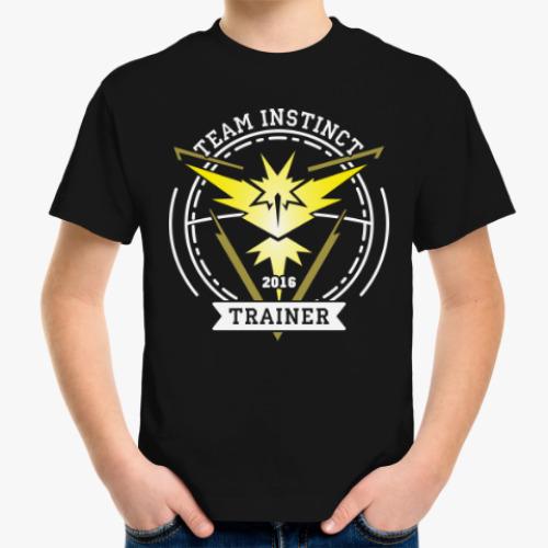 Детская футболка Покемоны. Team Instinct