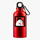 Металлическая бутылка 400 мл UV-DTF