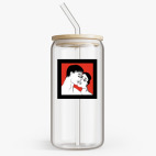 Банка с бамбуковой крышкой