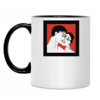 Кружка двухцветная