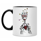 Кружка двухцветная