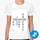 Женская спортивная футболка