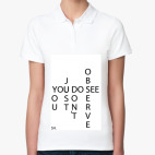 Женская рубашка поло