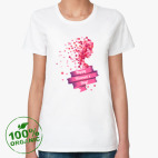 Женская футболка органик