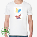 Мужская футболка органик