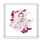 Магнит 6.5 x 6.5 см пинк, pink