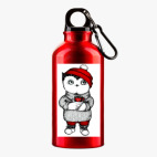 Металлическая бутылка 400 мл UV-DTF