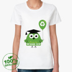 Женская футболка органик