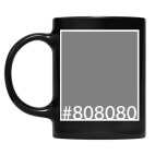 Кружка цветная UV-DTF