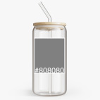 Банка с бамбуковой крышкой