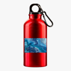 Металлическая бутылка 400 мл UV-DTF