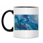 Кружка двухцветная