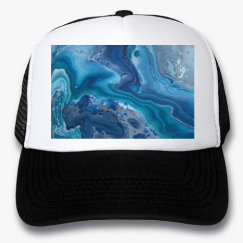 Кепка-тракер с принтом Морская бездна