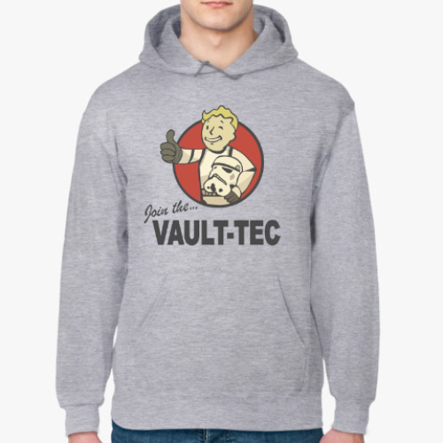 Толстовка худи с принтом Fallout  star wars