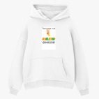 Толстовка худи оверсайз