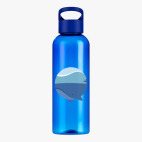 Прозрачная спортивная бутылка