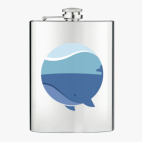 Фляжка стальная