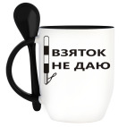 Кружка с ложкой